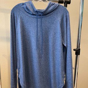 Athleta Uptempo Hoodie L in Blue - EUC (116)
